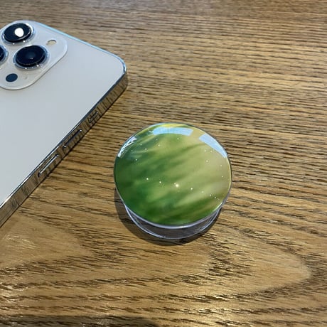 大理石調 ガラス スマホグリップスタンド  かわいいオシャレ 粘着タイプ 個性ファッション 全機種対応 ギフトにおすすめ[M2600]