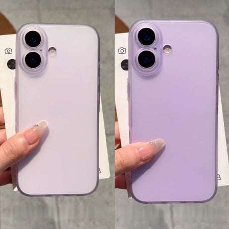 指紋防止 iPhone17Pro/17ケース マット仕上げ  iPhone17ProMax/Air/16Proケース 半透明 軽量 カメラカバー [M5981]