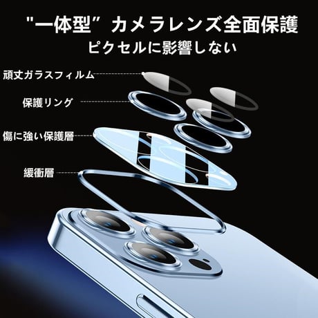 黄ばまないクリア iPhone15pro/14promaxケース  カメラフィルム付 スピーカー防塵網付 高透明 ハードアイフォン13/12カバー 全面保護 軽量耐衝撃[M2262]