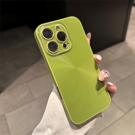オーロラ光る iPhone16Pro/16ケース 頑丈 高級感 iPhone15Pro/14promax/13カバー レンズ保護 耐久性あり [M5399]