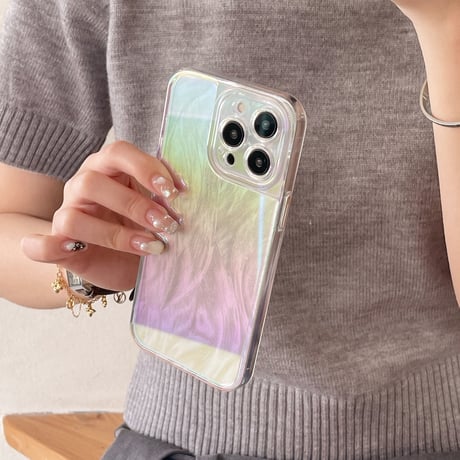 3点インナーシート付 iPhone15/15proケース キラキラ 光る iPhone14/13pro/12ケース 女子力アップ おしゃれ[M4217]