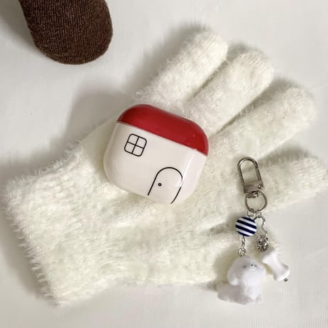 可愛すぎ Airpods4ケース 家 犬ちゃんキーホルダー エアポッズ3/Pro2ケース airpodspro2カバー 丈夫 ギフトにおすすめ[M5393]