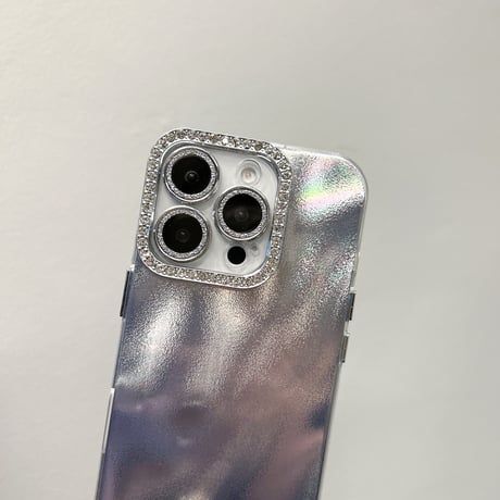 キラキラレンズカバー付 iPhone16/16Proケース オシャレシック iPhone15Pro/14pro/13/12ケース 丈夫 耐久性ある[M4757]