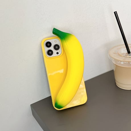 バナナ iphone16/15proケース ストレス解消 iphone14/13/12/SE3/11proカバー 面白い 可愛い プレゼントにおすすめ [M1924]