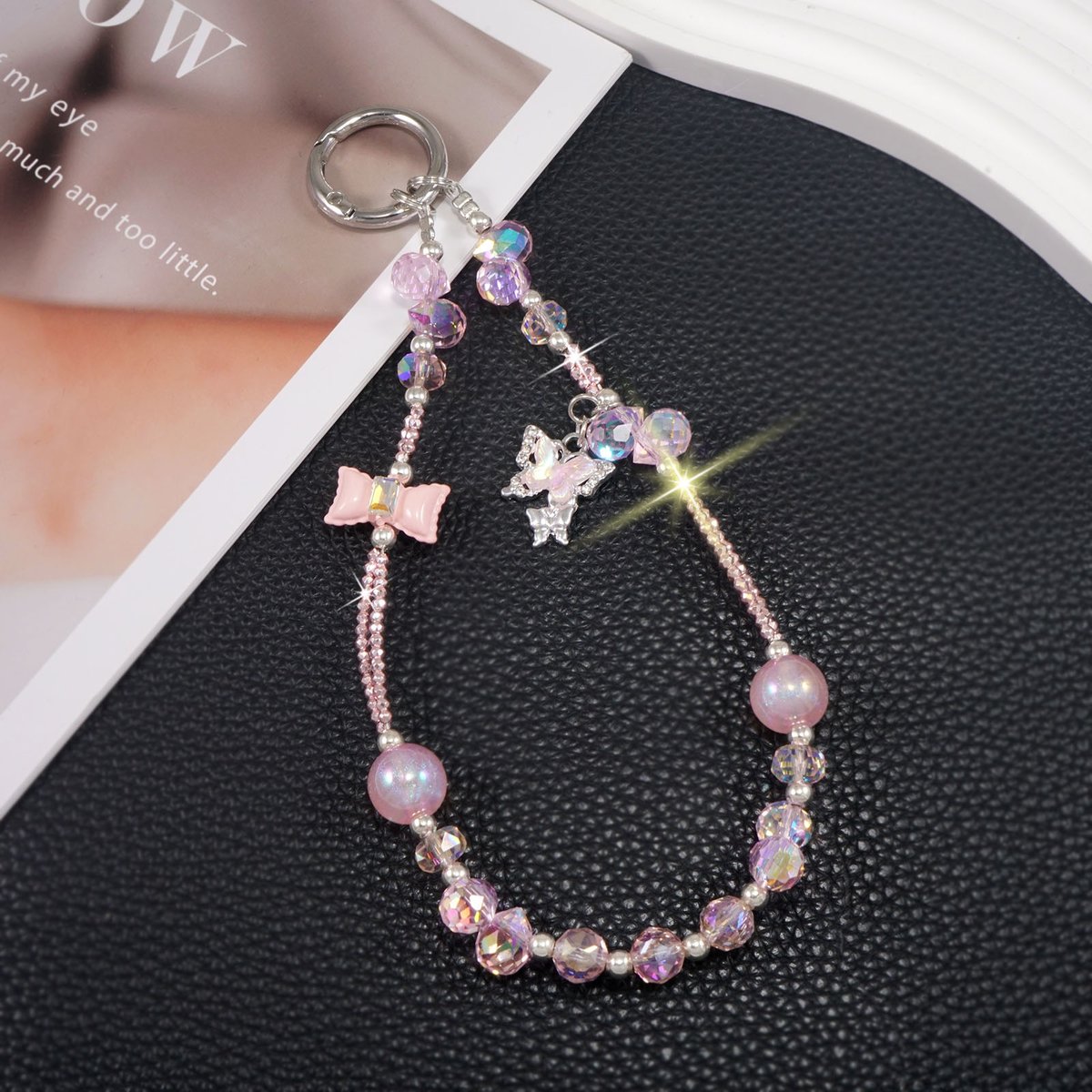 新品【希少】ハナハナジュエリーストラップ　クリスタル・合金 新品【希少】ハナハナジュエリーストラップ クリスタル・合金 - メルカリ