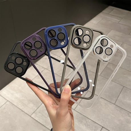滑り止め加工 iPhone16pro/15promaxケース  高透明 黄ばまないアイフォン14Promax/13/12proカバー カメラ保護 高品質[M3676]