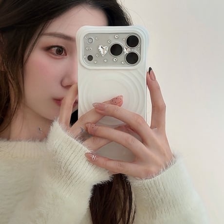ダイヤカメラカバー iPhone17Pro iPhone17ProMax レンズフィルム  キラキラ  おしゃれ  頑丈 きれい [M5980]