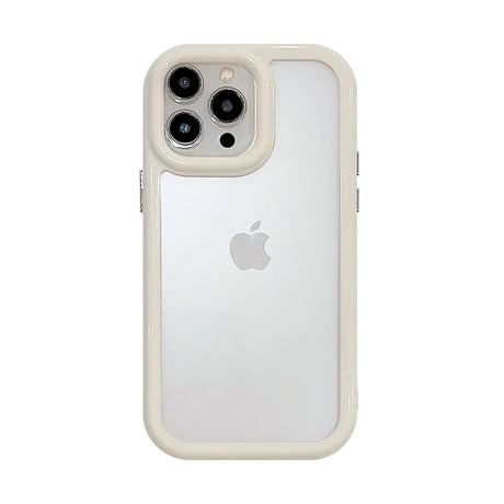 淡色クリア iPhone15/15plus/15proケース くすみカラー iPhone14/13/12proカバー お揃い 頑丈[M3529]