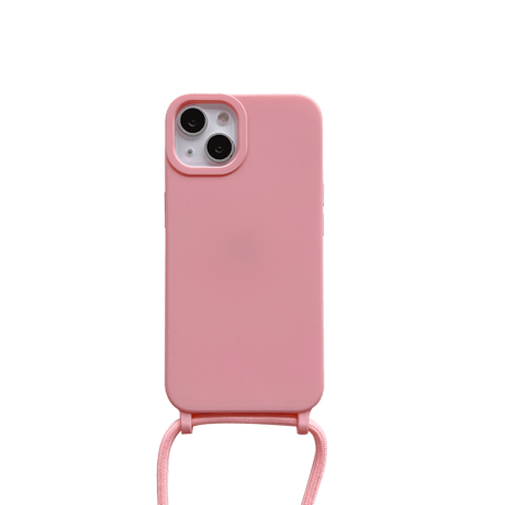 長いストラップ付 iphone13/12promaxケース  シンプル iphone11pro/se3カバー  高品質 お揃い 手触りいい シンプル  [M1876]