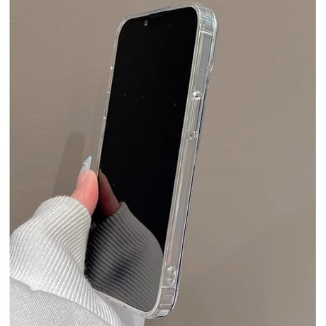 リボン柄 鏡付 iPhone15/15プロケース 頑丈 おしゃれiphone14pro/13promax/12カバー 高級感[M4150]