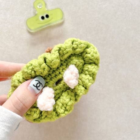 ニット女の子 AirpodsPro2ケース かわいいぬいぐるみ airpods3/2/1カバー キュート 柔らかい ギフトにおすすめ[M3334]