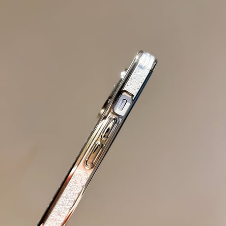 ダイヤ 鏡 iPhone16Pro/16ケース 大人可愛い iPhone15pro/14/13/12カバー キラキラ ギフトに最適 [M4707]