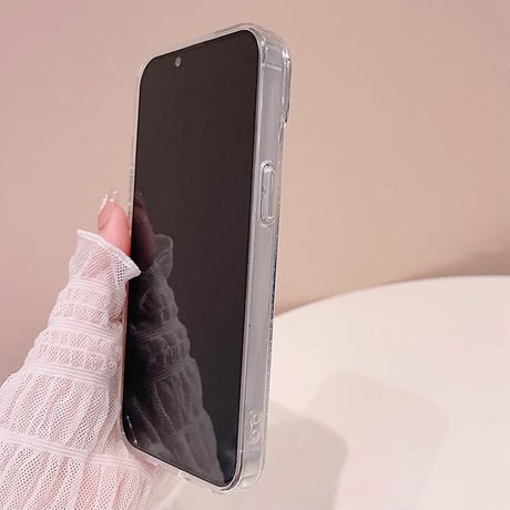 ミラー iPhone16/16Proケース キラキラ iPhone15/14Pro/13カバー お洒落ストラップ付 スタンド付 [M4580]