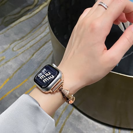 金属 Apple watch Series10バンド おしゃれ アップルウォッチバンド Ultra series8 7 6 5 4  3 2 SE SE2 高品質高級感[M5115]