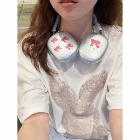 透明 AirPodsMax専用ケース 可愛い エアーポッズ マックスカバー お揃い 女子力アップ[M4211]