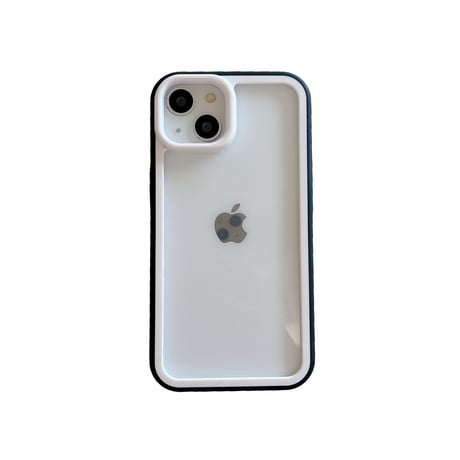 バンパー iPhone14/14proカバー 放熱 iPhone13/12/11promaxケース カラー枠 頑丈耐衝撃 シンプル風  男女兼用[M3191]