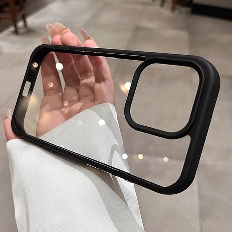 ショルダーストラップ付 iPhone16Pro/16ProMaxケース クリア iPhone15/14promax/13proカバー 便利 高級感[M4772]