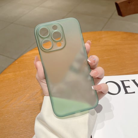 薄型 iPhone14plus/14proケース 指紋防止 アイフォン13mini/12/11proカバー 黄ばまない 軽い ハードケース[M2233]