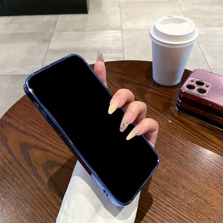 耐衝撃 iPhone16pro/16promaxケース 艶感キラキラ iPhone15pro/14/13カバー カメラ保護 耐久性あり [M5330]