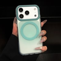 薄型軽量 iPhone17Pro/17ケース  MagSafe対応 指紋防止 アイフォン16ProMax/15pro/14カバー グラデーションカラー [M6469]