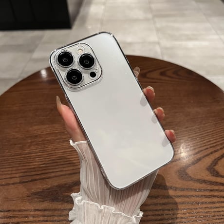 高透明軽量 iphone14/15proケース 黄ばまない アイフォン13pro/12ケース  傷付きにくい 頑丈 ケースなし派におすすめ[M3058]