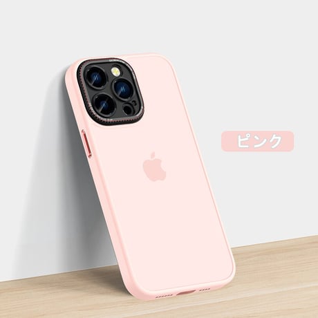 指紋防止 iphone14pro/14promaxカバー マット加工 汚れ付きにくいiphone13/12promaxカバー  耐衝撃 滑りにくい 高品質[M2294]