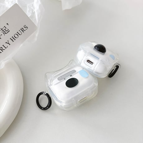 犬ちゃん Airpods 4ケース リング付 Airpodspro2/proカバー Airpods3/2 めっちゃ可愛い ギフトにおすすめ[M4870]