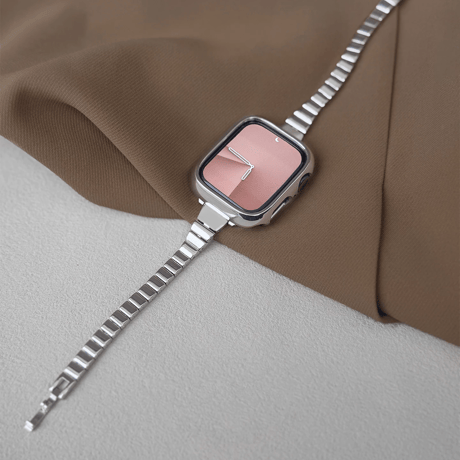 手首の細い方向け AppleWatchバンド 上品 高級感 Series11/10/9 Ultra series8 7 6 5  SE アップルウォッチベルト シンプル 定番[M6495]
