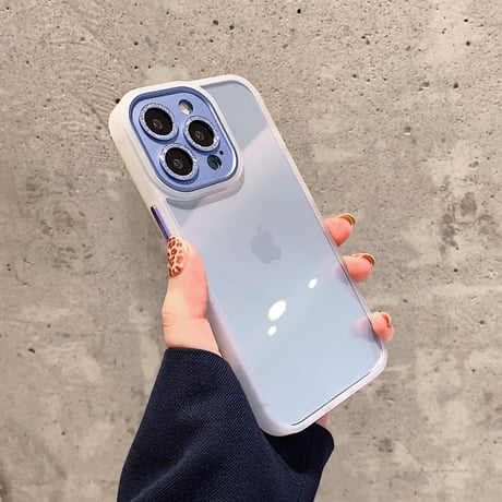 耐衝撃 iphone13/12promaxカバー  キラキラカメラレンズフィルム付 iphone11ケース  高透明感 頑丈耐久性 使用簡単[M1749]
