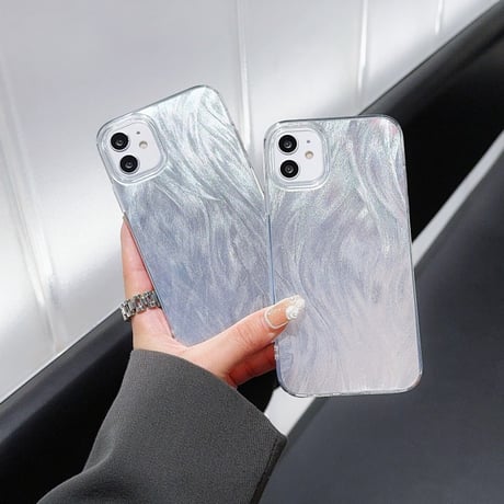 スマホインナーシート キラキラ クリアケースにおすすめ きれい 光る 人気 iPhone用 コスパ最強 [M4070]