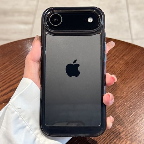 高透明 iPhone17ProMax/17Proケース ブルー/オレンジ/シルバーに合う iPhone17/Air/16/15カバー 黄ばまない 耐衝撃[M5844]