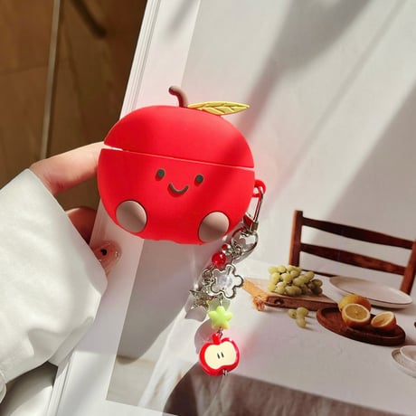 アップル Airpods4ケース プレゼントにおすすめ AirpodsPro2ケース airpods3/2カバー カラビナ/キーチェーン かわいい [M5516]
