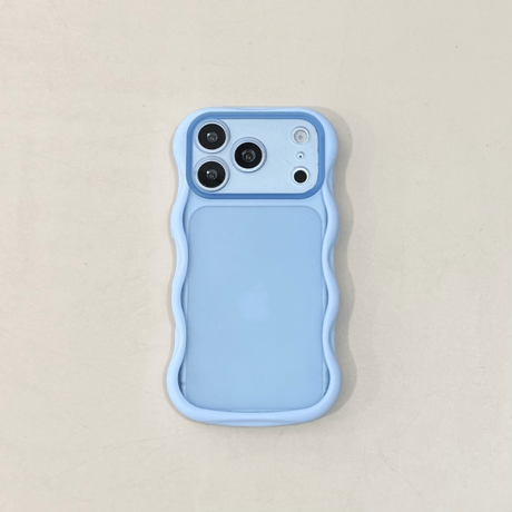 うねうね iPhone17/17Proケース 指紋防止 iPhone16Pro/15pro/14ProMaxケース カメラ保護 シンプル風[M6535]
