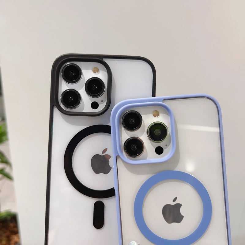cosmoqs様まとめ購入iPhone15Pro用Magsafeクリアケース MagSafe iPhone15Promax/15proケース クリア シンプル iPhone