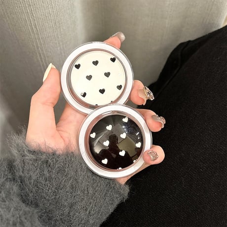 クリスタル スマホリング マグネット式 ハート柄/貝殻紋 磁石グリップスタンド 便利 ギフトに最適  人気[M6106]