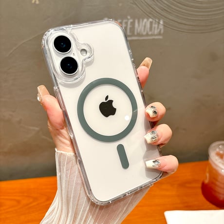 MagSafe iPhone16/16Plusケース 透明 黄ばまない iPhone15Pro/14promax/13カバー  クリアケース シンプル [M4611]