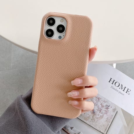 革製 iPhone14plus/14proカバー シンプル風 アイフォン13pro/12mini/11proケース おそろい 高品質 使いやすい [M2571]