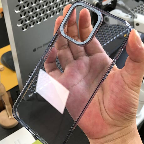 高透明感黄ばまない iPhone14pro/14promaxケース ハード iphone13/13promaxカバー  薄型  金属カメラ枠/ボタン 頑丈[M2313]