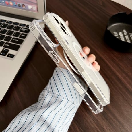 カメラコントロールカバー付 iPhone16Proケース iPhone16 iPhone16ProMax iPhone16Plus MagSafe対応 黄ばまない 高透明 耐衝撃 丈夫[M4897]
