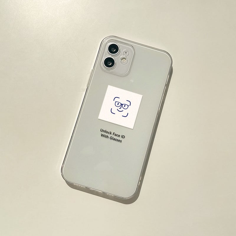 顔認証Face ID iphone13/13proカバー マット 同系スタンド付