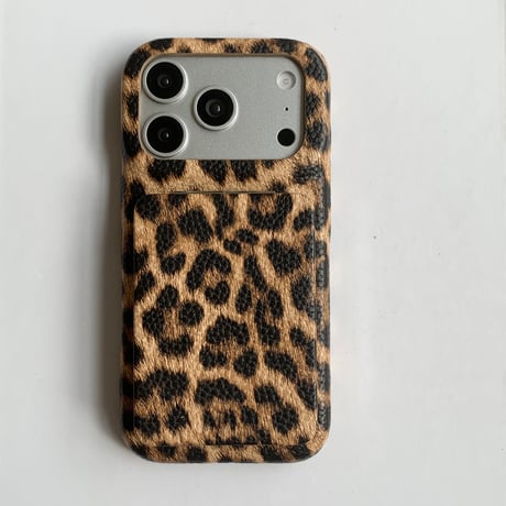 ダブルミラー  iPhone17Pro/17ケース スタンド機能 レザー/布 上品 iPhone17ProMax/16Pro/15ケース 高品質 頑丈 人気 [M5974]