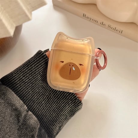 Airpods第四世代ケース 可愛い動物 AirpodsPro2ケース airpods3カバー お揃い ギフトにおすすめ 丈夫 [M5051]