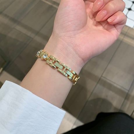 高級感ダイヤ AppleWatchバンド おしゃれ金属 アップルウォッチバンド Series10/9 Ultra series8 7 6 5 4  3 2 SE SE2 高品質 人気[M5319]