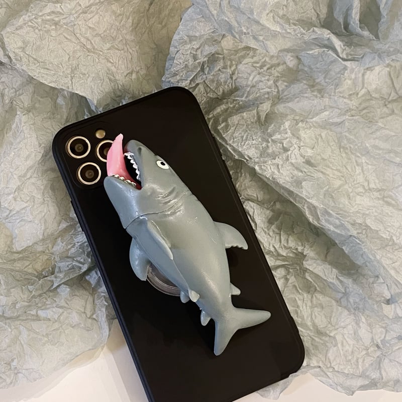 Stella McCartney - 残り１【新品】STELLA McCARTNEY サメ iPhoneケース グレー 残り1【新品】STELLA McCARTNEY サメ iPhoneケース グレー
