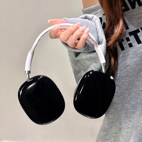 シンプル AirPodsMax2/1ケース 軽量頑丈 エアーポッズ マックス専用カバー 男女兼用 お揃い[M5239]