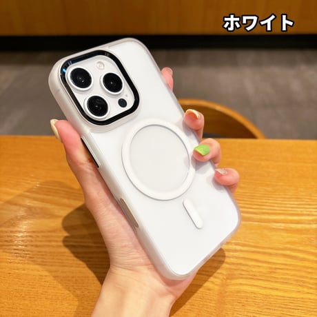 iPhone16Pro/16ProMaxケース MagSafe 耐衝撃 透明 iPhone15pro/14promax/13/12カバー 黄ばまない 高品質[M4674]