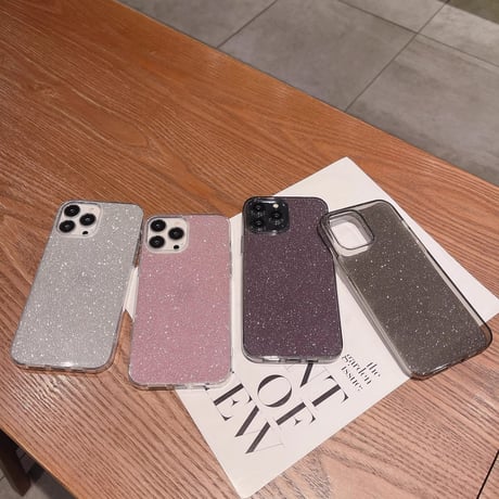 キラキラインナー シート iPhone用 お洒落 ラメ iphone16/15/14/13/12/11ケース対応  可愛い 光る 取り付け/取り外し自由 ファッションセンスいい[M3682]