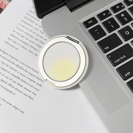 可愛いMagSafe対応スマホリング グラデーションカラー 磁石グリップ マグネット式スタンド 便利 ギフトに最適[M4862]