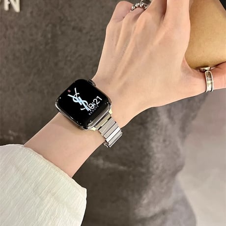 おしゃれ光沢感 Apple watch10/9 バンド Ultra series8 7 6 5 4  3 2 SE SE2 オシャレアップルウォッチベルトシック 存在感抜群 高級感[M4874]
