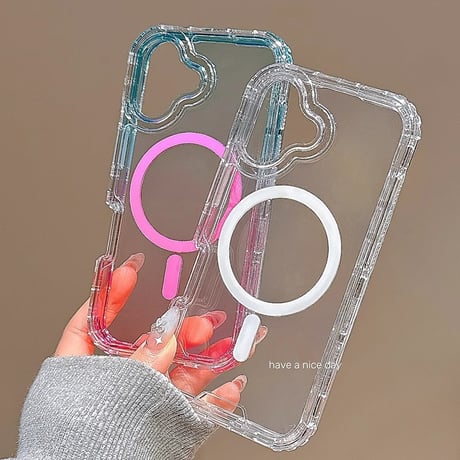 耐衝撃 MagSafe対応 iPhone16pro/16promaxケース 三重構造 頑丈 iPhone15pro/14promax/13/12カバー 黄ばまない 耐久性ある [M5046]